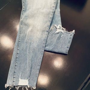 NWOT Side panel maternity jeans